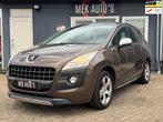 Peugeot 3008 1.6 VTi Style, NAVI,CRUISE,CLIMA,PANO,TREKHAAK|, Auto's, Voorwielaandrijving, Zwart, 4 cilinders, Bruin