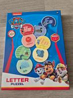 Paw patrol letter puzzel, Ophalen of Verzenden, Zo goed als nieuw, Taal en Lezen