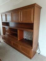 Grote eikenkast met veel opbergruimte, Ophalen of Verzenden