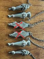 BREIDOPPEN (ANTIEKE) 2 STEL MET JASSERONKETTINGEN, Antiek en Kunst, Antiek | Goud en Zilver, Verzenden, Zilver