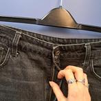 G-Star denim zwart grijze rok spijkerrok 3301 skirt 32 47124, Maat 38/40 (M), ., Zwart, G-star