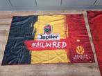 Twee vlaggen Jupiler bier vlag man cave, Verzamelen, Ophalen of Verzenden, Nieuw, Reclamebord, Plaat of Schild, Jupiler