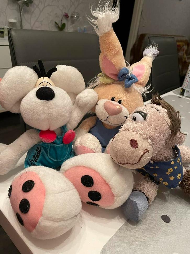 Diddl knuffels, Verzamelen, Diddl, Zo goed als nieuw, Knuffel, Ophalen of Verzenden