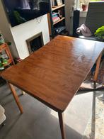 Retro - vintage uitschuifbare tafel. Deens ontwerp., Huis en Inrichting, Tafels | Eettafels, Ophalen, 50 tot 100 cm, Zo goed als nieuw