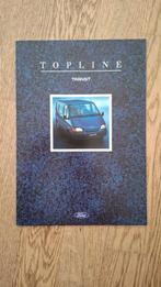 Ford Transit Topline folder 1991 (DE), Ophalen of Verzenden, Gelezen, Ford