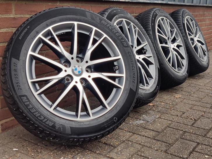 17 Originele Bmw 2 Serie F44 F45 All Season set Michelin, Auto-onderdelen, Banden en Velgen, Banden en Velgen, Winterbanden, 18 inch
