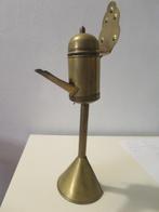 Koperen snotneus, olielampje, Antiek en Kunst, Ophalen of Verzenden, Koper