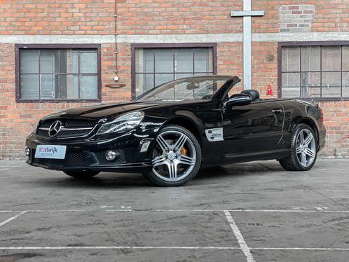 Mercedes-Benz SL63 AMG 6.3 V8 Facelift 525pk 2009 SL-Klasse, Auto's, Mercedes-Benz, Bedrijf, SL, Open dak, Benzine, Cabriolet