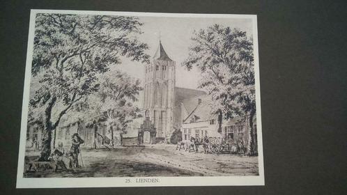 25 / Lienden het Dorp  Lichtdruk 1922, Antiek en Kunst, Kunst | Litho's en Zeefdrukken, Ophalen of Verzenden