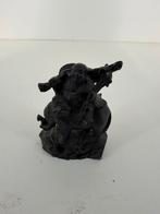 Beeldje lachende Boeddha op olifant – 10 x 8 cm, Ophalen of Verzenden, Zo goed als nieuw, Dier