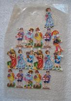 4 (geopende) zakjes nostalgische Poezie plaatjes (Poesie ?), Verzenden