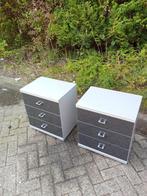Set van 2 nachtkastjes, Gebruikt, ., Ophalen of Verzenden, .