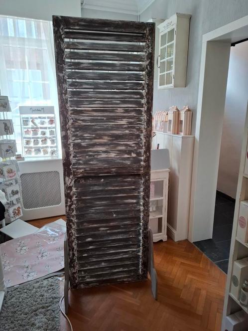 Gepatineerd Luik - Decoratief & Sfeervol, Huis en Inrichting, Woonaccessoires | Kamerschermen, Gebruikt, Ophalen of Verzenden