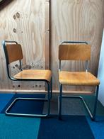 2x Dutch Originals Gispen Classic stoel 101 (setprijs), Huis en Inrichting, Stoelen, Ophalen, Gebruikt, Twee, Overige kleuren