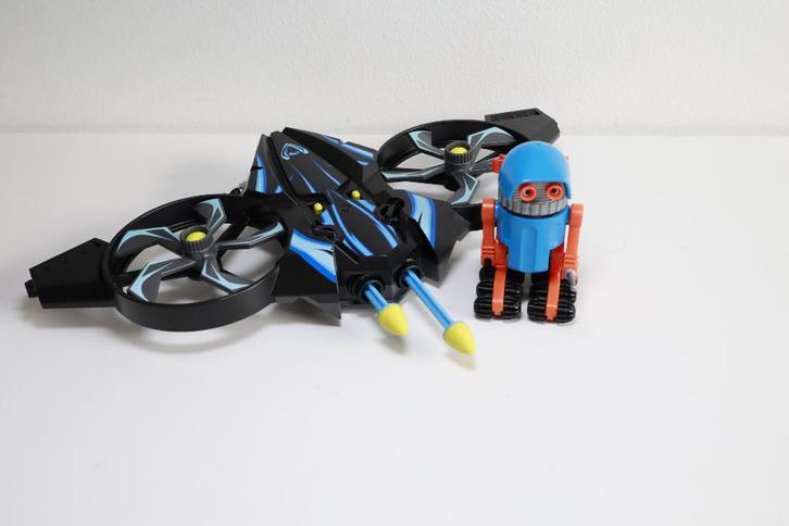 Plamobil: THE MOVIE Robot met drone - 70071 Robotitron, Kinderen en Baby's, Speelgoed | Playmobil, Zo goed als nieuw, Complete set