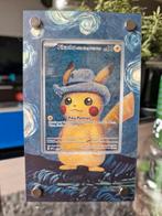 Pokemon Pikachu van Gogh / with grey felt hat display, Ophalen of Verzenden, Losse kaart, Zo goed als nieuw