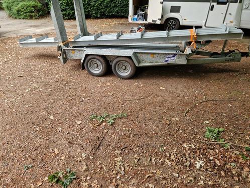 staalconstructie carport inclusief beton/stalen  funderings, Doe-het-zelf en Verbouw, Metalen, Nieuw, IJzer, Ophalen