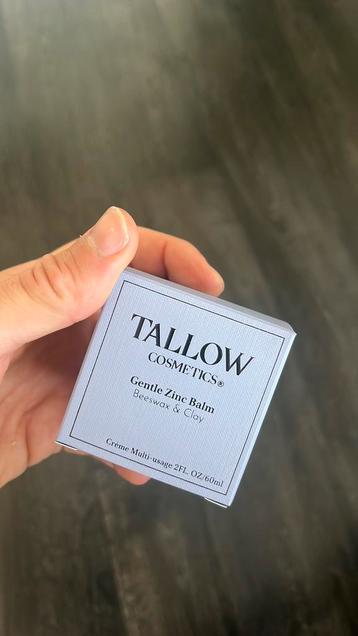 Tallow cosmetics gentle zink balm (natuurlijke zinkzalf) beschikbaar voor biedingen