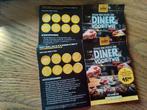 2x diner voor twee    kortingsbonnen van jumbo, Tickets en Kaartjes, Twee personen, Cadeaubon, Overige typen
