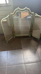 Kap spiegel staand beschilderd, Antiek en Kunst, Ophalen, Rechthoekig