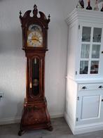 Antieke staande klok met zware Westminster gong en Maanstand, Antiek en Kunst, Ophalen