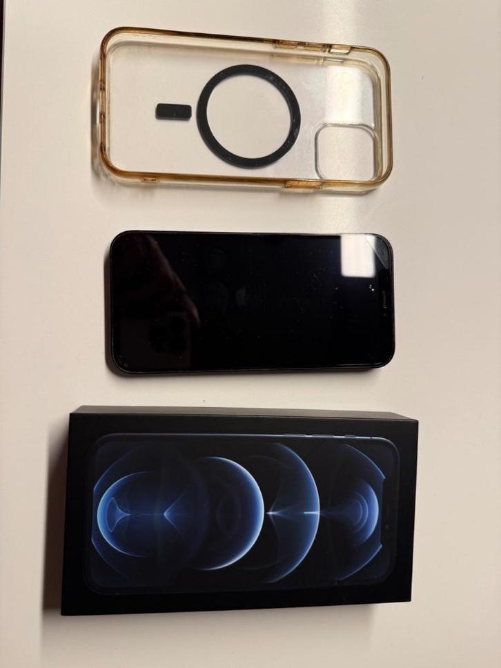 Iphone 12 Pro, Telecommunicatie, Mobiele telefoons | Apple iPhone, Zo goed als nieuw, 256 GB, Zonder abonnement, Zonder simlock