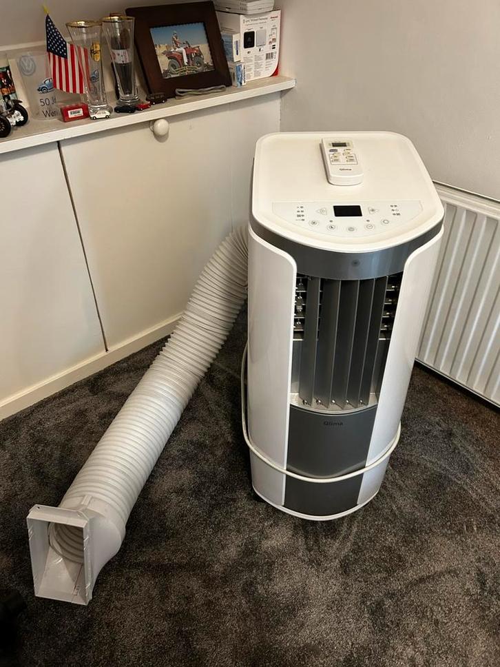 Qlima P426 Mobiele Airco - Prima Staat!, Witgoed en Apparatuur, Airco's, Gebruikt, Mobiele airco, 60 tot 100 m³, 3 snelheden of meer