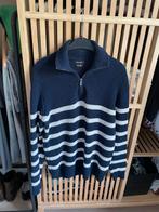 Massimo Dutti Zip Up sweater, Massimo Dutti, Maat 52/54 (L), Blauw, Ophalen of Verzenden