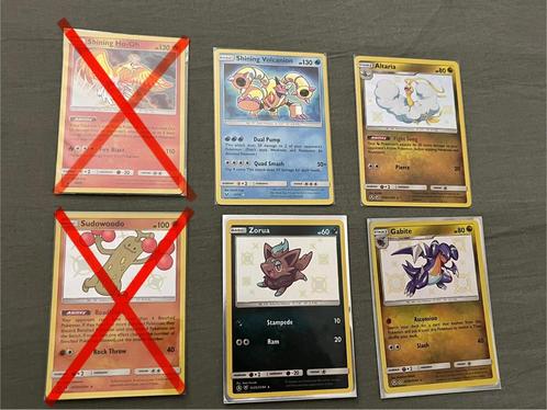 Shiny & Shining pokemon kaarten te koop, Hobby en Vrije tijd, Verzamelkaartspellen | Pokémon, Zo goed als nieuw, Losse kaart, Verzenden