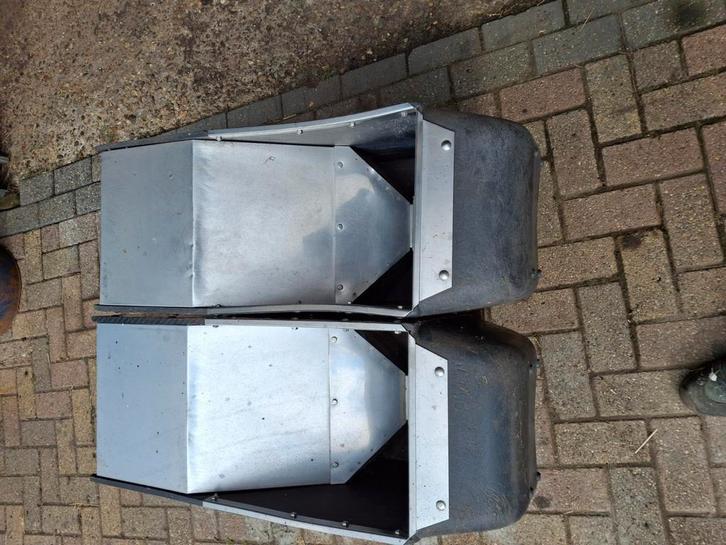 2x rvs verba bixbak of brijbak, Dieren en Toebehoren, Overige Dieren-accessoires, Ophalen
