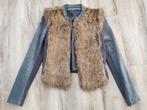 Prachtig grijs fluffy vest, 38. Cynthia Vincent, kasjmier., Maat 38/40 (M), Onb, Ophalen of Verzenden, Onb