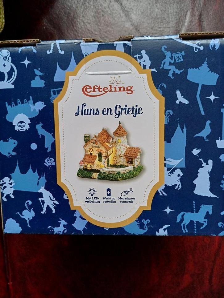 efteling.Efteling huisje Hans en Grietje Luville Kruidvat, Verzamelen, Efteling, Nieuw, Beeldje of Poppetje, Ophalen