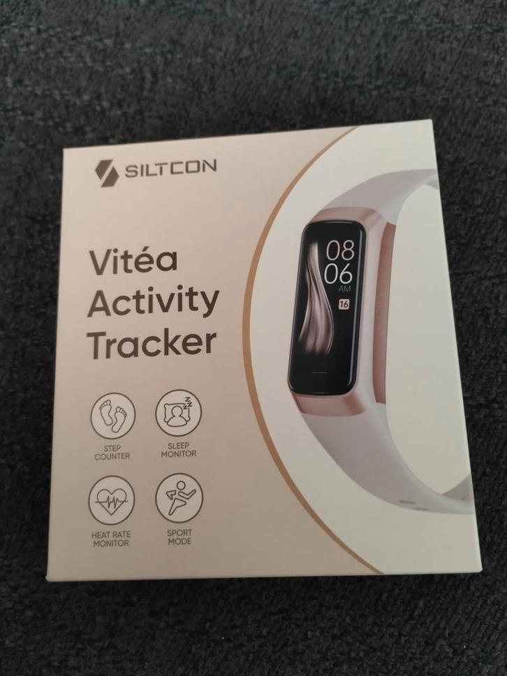 Smartwatch Vitea Activity tracker, Sieraden, Tassen en Uiterlijk, Sporthorloges, Nieuw, Android, Zwart, Hartslag, Ophalen of Verzenden