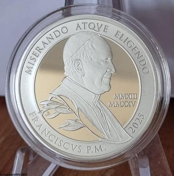 MALTA 0,25 EURO 2025 "IN MEMORIAM PAUS FRANCISCUS", PROOF beschikbaar voor biedingen