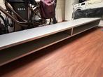 Tv meubel grijs - aluminium kleur Gratis!, Ophalen, Gebruikt, 200 cm of meer, Minder dan 100 cm