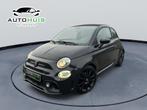 Fiat 500 C 1.4 T-Jet Abarth Turismo Cabriolet Lederen bekled, Auto's, Fiat, Voorwielaandrijving, Gebruikt, 4 cilinders, Cabriolet