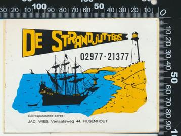 Sticker: De Strandjutters - Rijsenhout beschikbaar voor biedingen