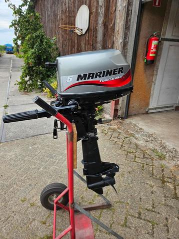 Mariner 5pk 4-takt kortstaart + Tohatsu 4pk 4-takt kortst beschikbaar voor biedingen