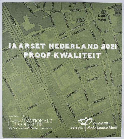 Nederland 2021 Proofset Utrecht, Postzegels en Munten, Munten | Nederland, Setje, Euro's, Koningin Juliana, Zilver, Ophalen of Verzenden