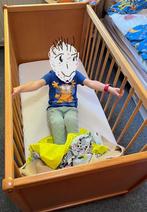 Babybedje, 120 x 60, naturel beukenhout, Ophalen, Gebruikt, Minder dan 140 cm, Matras