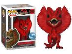 Dilophosaurus RED #550 Funko Pop Jurassic special edition, Ophalen of Verzenden, Zo goed als nieuw