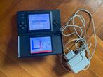 Nintendo DS Lite Zwart - Met Oplader, Spelcomputers en Games, Spelcomputers | Nintendo DS, Ophalen of Verzenden, Gebruikt, Zwart