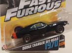 Fast and Furious 1:32 Dodge Charger off road 1970 Mattel, Ophalen of Verzenden, Zo goed als nieuw, Auto, Overige merken