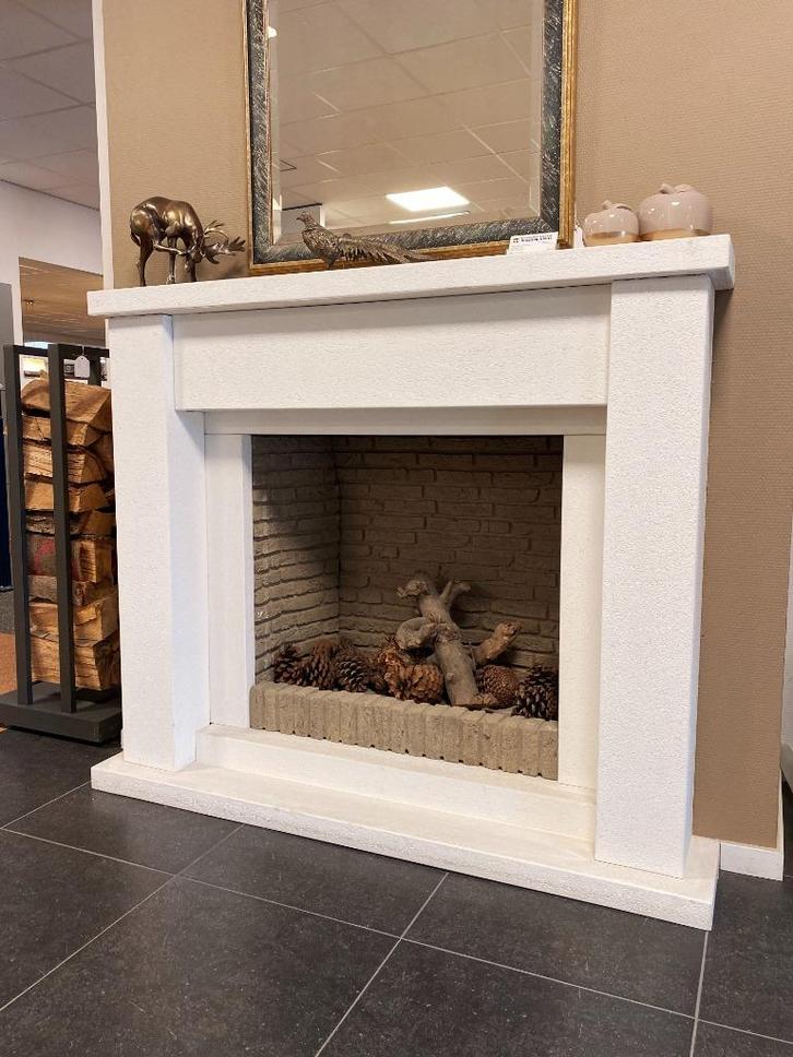Helex Sinterhaard hout openhaard met schouw, Huis en Inrichting, Haarden, Houthaard, Ophalen