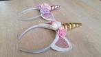 Kinder diadeem/haarband eenhoorn/unicorn bloemen., Sieraden, Tassen en Uiterlijk, Kindersieraden, Ophalen of Verzenden, Zo goed als nieuw