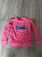 Roze trui met 'Crush' print, Kinderen en Baby's, Kinderkleding | Maat 134, Ophalen of Verzenden, Zo goed als nieuw, Meisje, Trui of Vest