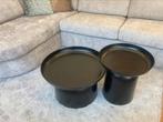 Set salontafels zwart, Ophalen, Rond, Nieuw, 50 tot 100 cm