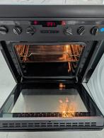 Nette Inventum VFG6034WGZWA - Vrijstaand gasfornuis zwart, Witgoed en Apparatuur, Fornuizen, Refurbished, Gas, Magnetron, Vrijstaand