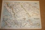 Antieke kaart - Deli, Padang, Banka, Blitong etc Bruins 1895, Gelezen, Ophalen of Verzenden, Landkaart, 1800 tot 2000
