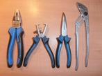 Zgan GEDORE 4 dlg tangen set., Doe-het-zelf en Verbouw, Gereedschap | Handgereedschap, Ophalen of Verzenden, Zo goed als nieuw